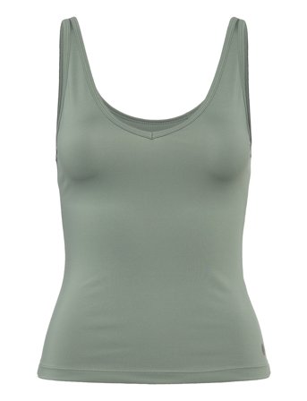 Björn Borg Ace Deep V Neck Tank Top - Green - M