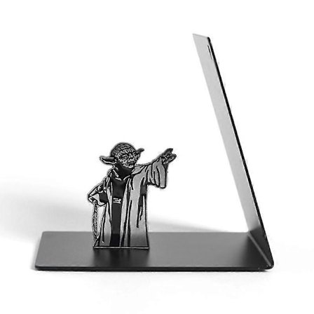 1 stk. Star Wars Master Yoda Metall Bokstøtte Bokhylle Bokholdere
