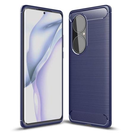 Carbon Flex Huawei P50 Pro kotelot - Sininen Blue