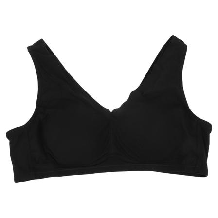 1 stk Behagelig Sports-BH Vest - Designet Rystesikker Løbeundertøj Til Kvinder Sort 39x28cm Black 39x28cm