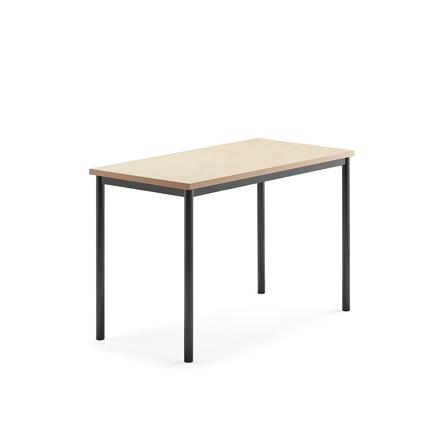 Tisch SONITUS, 1200x700x760 mm, Linoleum beige, anthrazit