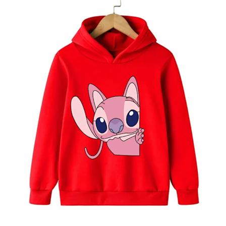 Hauska 90-luvun jouluinen Stitch-huppari lapsille, piirrettyj vaatteita tyt ille ja pojille, Lilo ja Stitch -paita, vauvan rento yl osa 59010 59010 