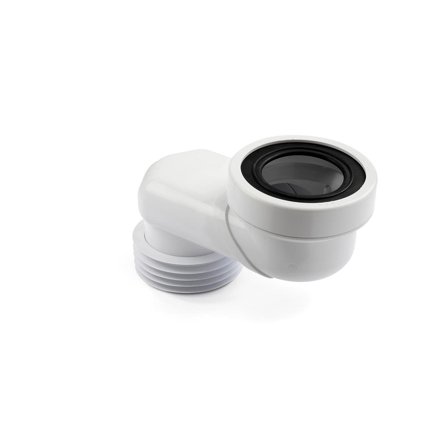 Jafo Offset WC-stos Eksentrisk 80 mm, Innendørsavløp