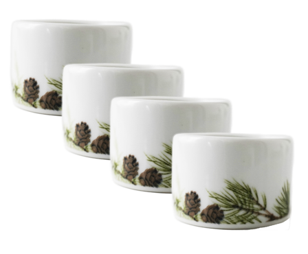 Halvor Bakke Anita Nostalgi Serviettringer 4stk Magnor Glassverk