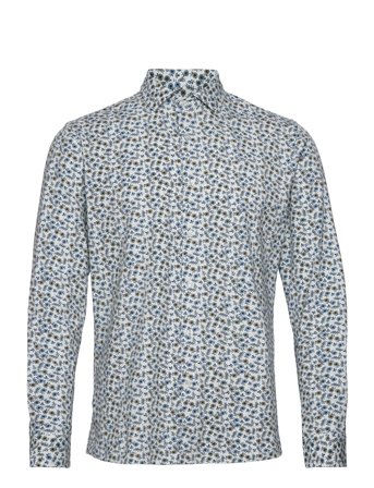 Clean Cut Copenhagen | Clean Formal Aop Stretch Shirt Ls | M