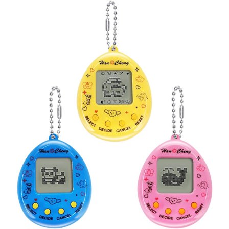 Virtuella husdjur leksak 3PCS Digital Pet Game Console Handheld Machine