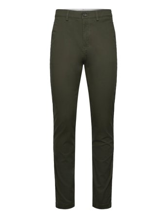 Slim Chino Bottoms Trousers Chinos Green Lee Jeans