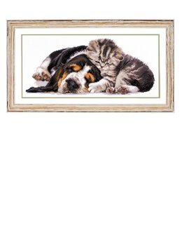 Broderipakke Bilde Kosestund - Collection D'Art