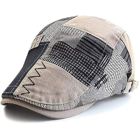 Beret Cap Men Bomull Beret Men Peaky Blinders Justerbar Hat Ny