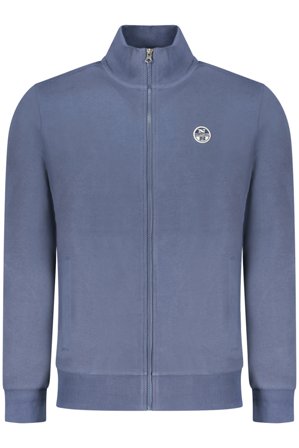 North Sails Felpa Con Zip Uomo Blu
