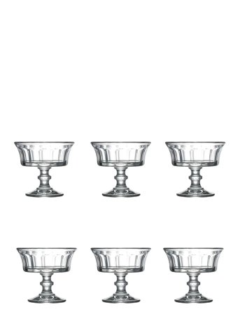 La Rochére Champagneskål - 6 Glas - Nude - 22 CL