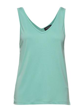 Slcolumbine Tank Top Top Ærmeløs Top Blå Soaked In Luxury
