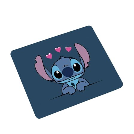 Liten Mus Gaming Musmatta Mus Stitch MOUS Musmatta Gamer Mausepad Datormatta Skrivbordsunderlägg PC Tillbehör Mattor Tangentbord Skåp Mause