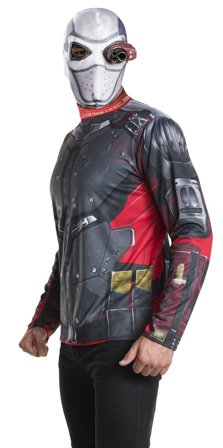 Suicide Squad Deadshot Maskeraddräkt Kit XL