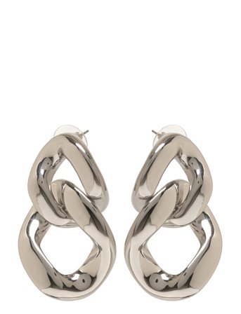 By Jolima Madrid Earring Silver - Silver - ONE SIZE 5 cm