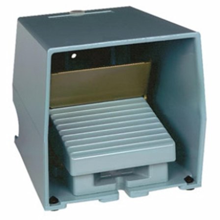 Schneider Electric XPEM3112 Fotpedal med kåpa Blå, utan triggeraction, Elfördelning & strömförsörjning