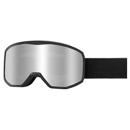 Ski Briller til Kvinder Ski Briller Åndbare HD Anti-dug Kort Nærsynet Mænds Ski Briller Farve: Sort stel sølv film