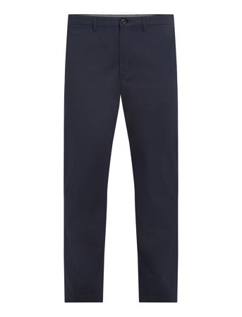 Denton Chino Printed Structure Bottoms Trousers Chinos Navy Tommy Hilfiger