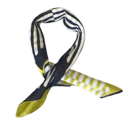 Alexander McQueen Pre-owned, Fabric Scarf Geel, Heren, Maat:ONE Size,Katoen