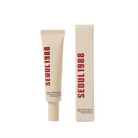 Anti-Aging Silmänympärysvoide 4% Liposomaalisella Retinaalilla ja Fermentoiduilla Pavuilla, Tehokas Hoito Ryppyihin, Tummiin Silmänalusiin ja 