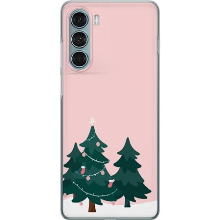 Motorola Moto G200 5G Gjennomsiktig deksel Graner God Jul