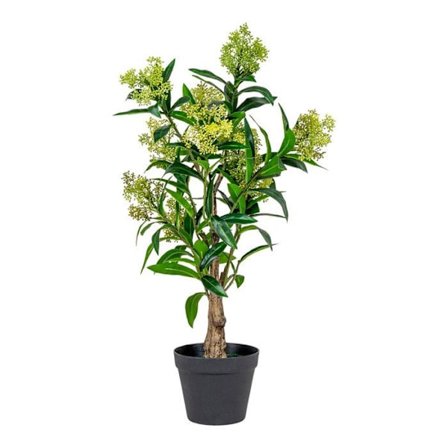 Konstgjord skimmia träd 75 cm