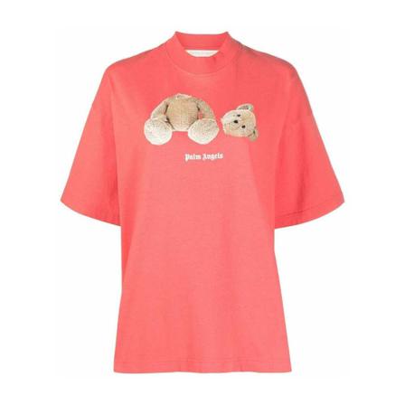 Palm Angels, T-shirt Czerwony, Kobieta, Rozmiar: S