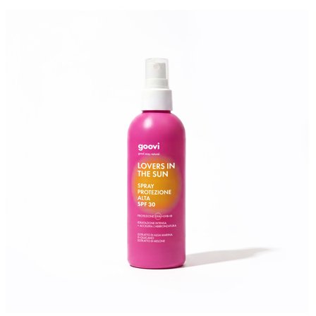 Goovi LOVERS IN THE SUN Latte Spray Solare Corpo SPF30 200ml - Spray solare corpo alta prot.