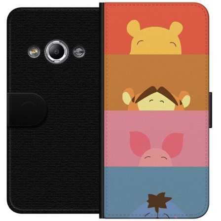 Yhteensopiva Lompakkokotelo Samsung Galaxy Xcover 3 Minimal Winnie Ystäviä Väriestokki Taide