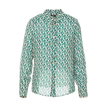 Elisabetta Franchi, Shirt Zielony, Kobieta, Rozmiar: S