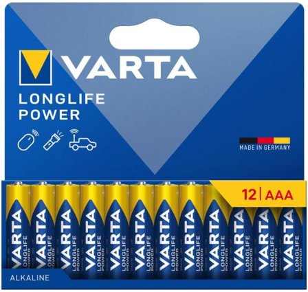 VARTA Batterie LONGLIFE Power AAA NEU 12St.