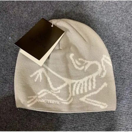 ARC'TERYX Herre Hue Casual Varm Vinter Ski Hue Lysegrå