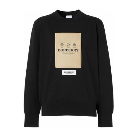 Burberry Taryn Sweatshirt , Zwart , Dames , Maat: S