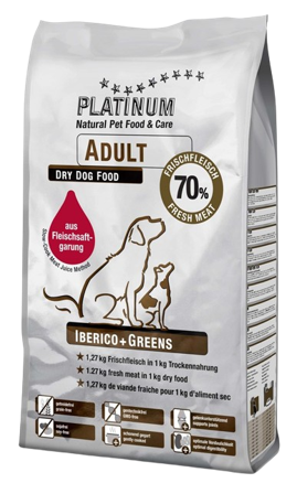 Platinum - Adult Iberico+Greens 5 kg - Hund - Hundefôr & hundemat - Tørrfôr for hund - ZOO.no