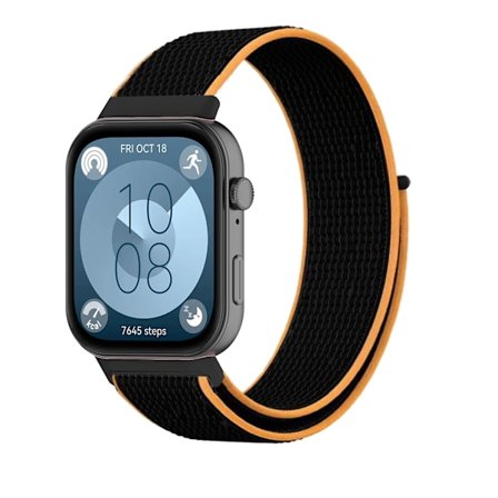 Nylonarmband för Huawei Watch Fit 4 3 Vävda Sport Smartwatch Armband Correa Huawei Watch Fit 4/4 Pro Armband Klockarmband