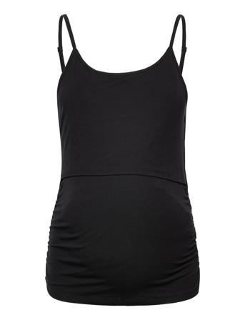 Mlalison June S/L Jersey Top 2F A. Black Mamalicious