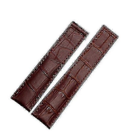 Tag Heuer Urremme i Ægte Læder Tilgængelige i 19mm, 20mm og 22mm Størrelser med Sorte og Røde Farvemuligheder - JX