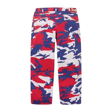 Supreme, Jeans Czerwony, Mężczyzna, Rozmiar: W38