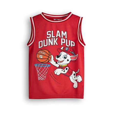 Paw Patrol Boys Slam Dunk Pup Marshall Jersey Och Shorts Set 3-