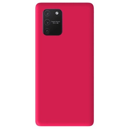 Rosa blixtsilicone-fodral - Kompatibel med Samsung Galaxy S10 Lite