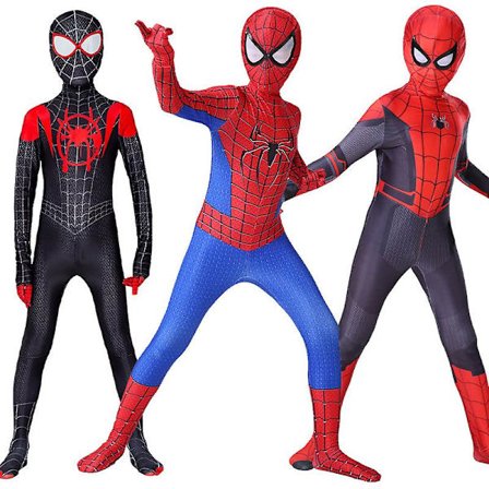 Spiderman Cosplay Superhero Costume Kids Adult Bodysuit CNMR -1