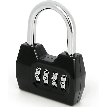 4-Position Sikkerheds Lås Nulstilling Nøgleløs Digital Kombinations Hængeslås Til Fitnesscenter Skab Skole Skab Vejr