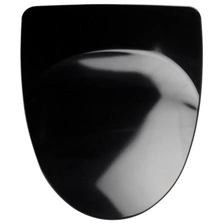 Gelia 3013120601 Toalettsete soft close, for Ifö Sign Svart, Baderom