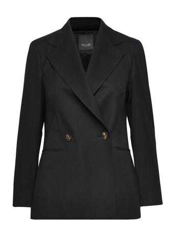 3596 - Raisa Blazers Double Breasted Blazers Sort SAND