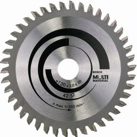 Bosch 2608641195 Multi Material Sagklinge 42T, Maskintilbehør & forbruk