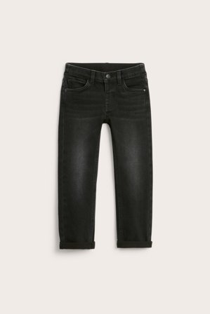 Kappahl | Straight jeans jogger denim | Musta denim
