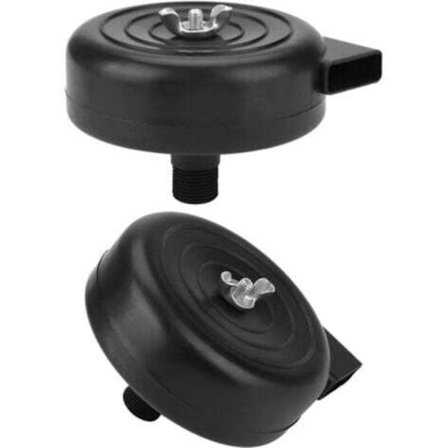 Ilmakompressorin imusuodatin, 16 mm (3/8 pt), äänenvaimennin uroskierteellä (2 kpl, 16 mm)