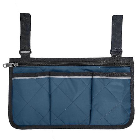 Kørestolstaske Organizer med Lommer, Kørestol Side Opbevaringstaske, Universal Vandtæt Armlæns Side Taske til Elektrisk Kørestol, El-scooter, R