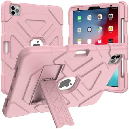 SKALO iPad Air (2020/2022) Extra Shockproof Armor Iskunkestävä k Pink