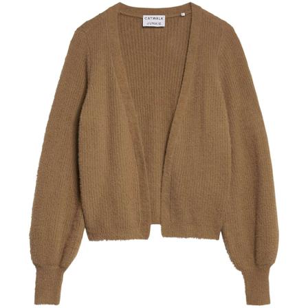 Catwalk Junkie, Cardigan Bruin, Dames, Maat:L,Polyamide